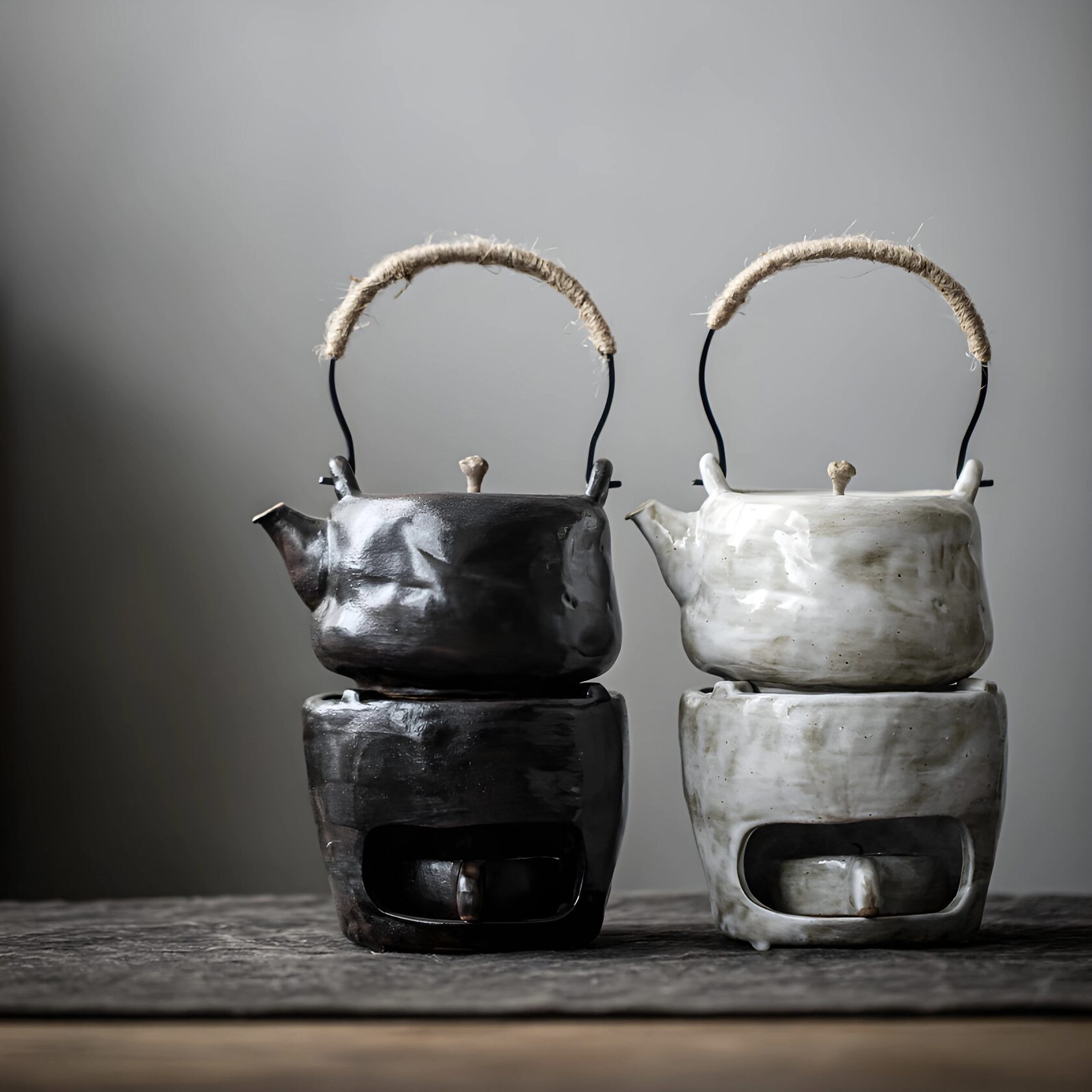 Чайник с подставкой для подогрева WABI SABI 50010, кадр 2 из 11